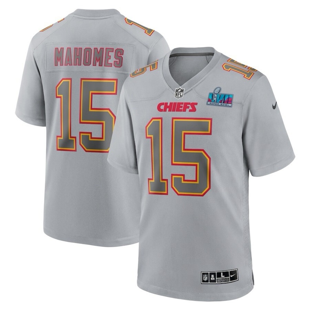 Nike Gray Kansas City Chiefs Jersey